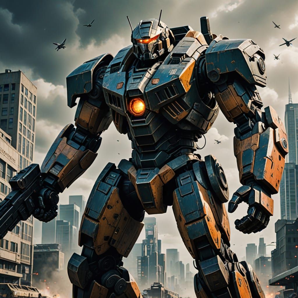 Majestic Jaeger Stands Tall