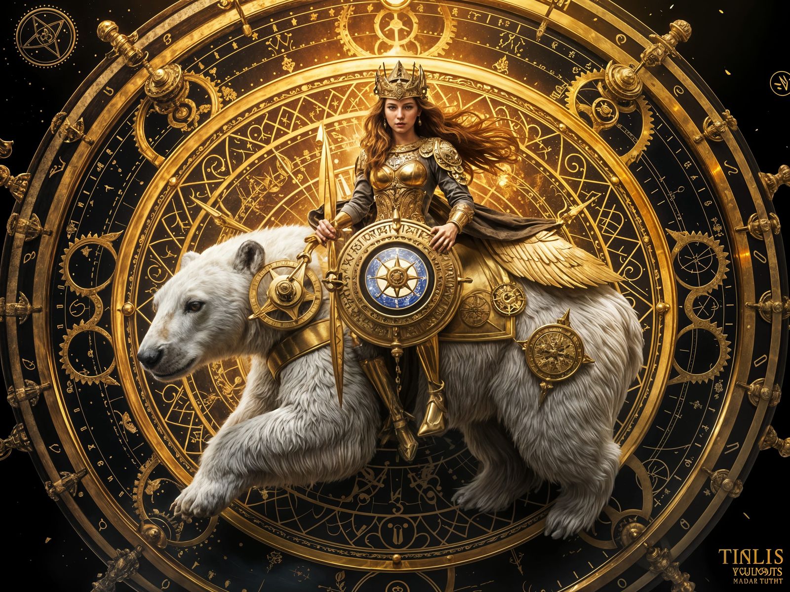 Golden Compass Alethiometer Fantasy Art
