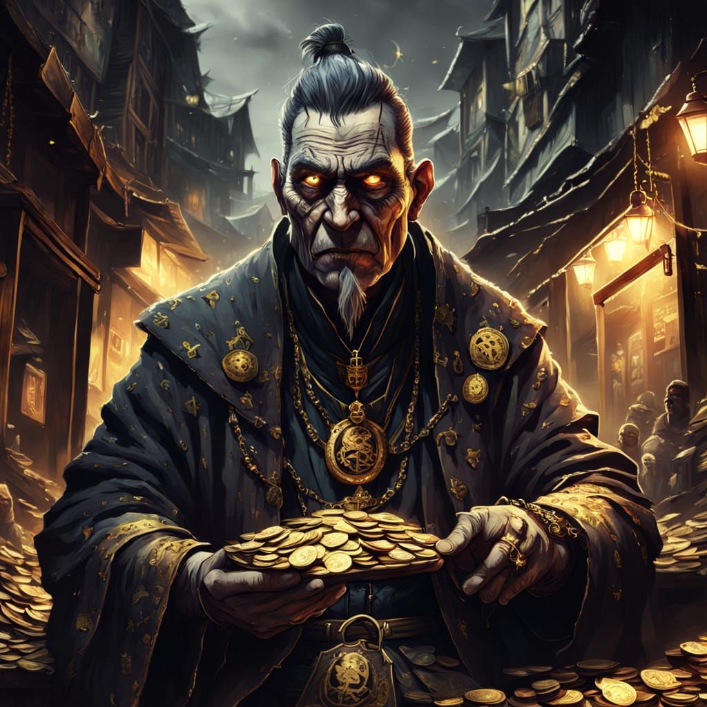 Emperor Bribing Citizens in Slums