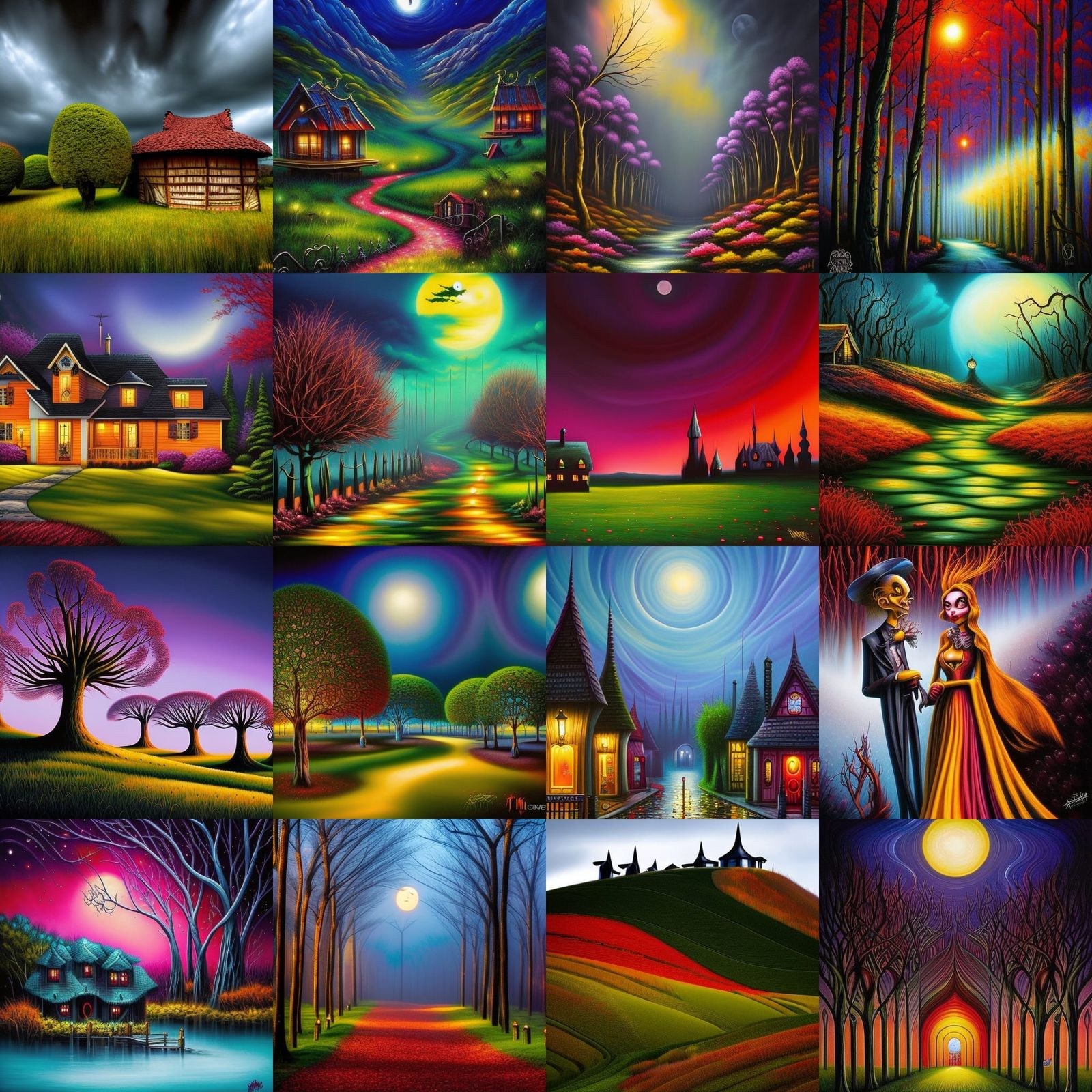 Don't Worry Be Happy: Neo-Impressionist Comic Art