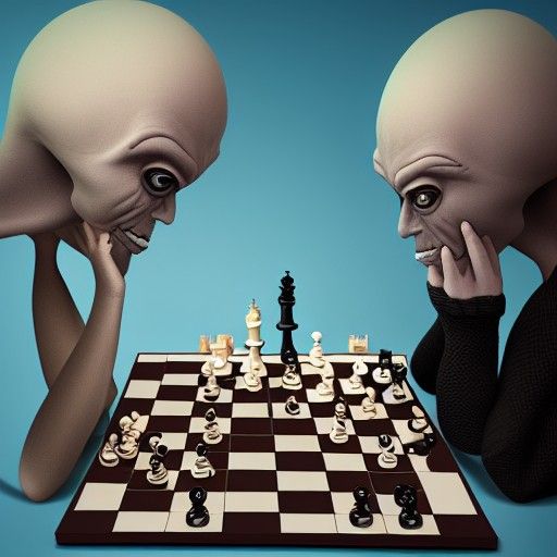 Aliens Play Chess with Human Lives
