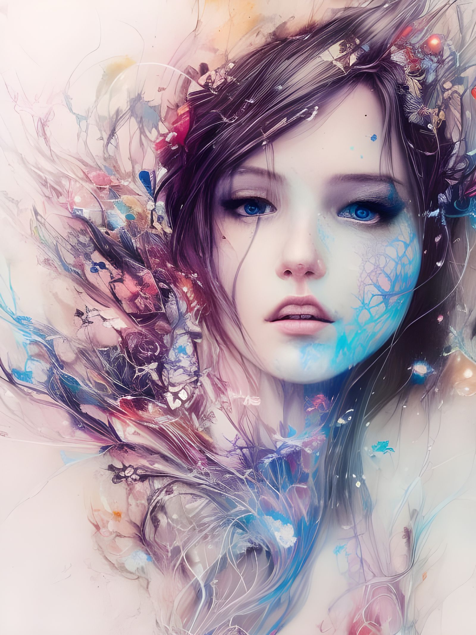 Magical Galactic Dreamscape in Hyper-Realistic Style