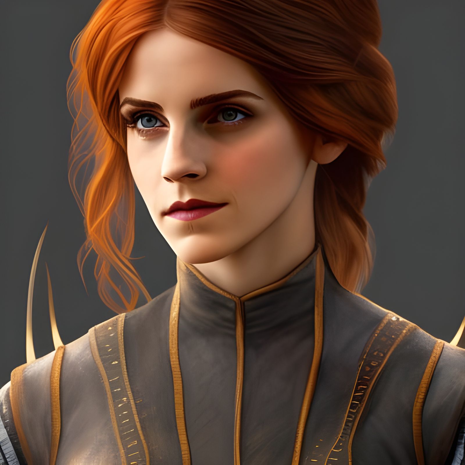 Emma Watson like Witcher character Triss Merigold #4