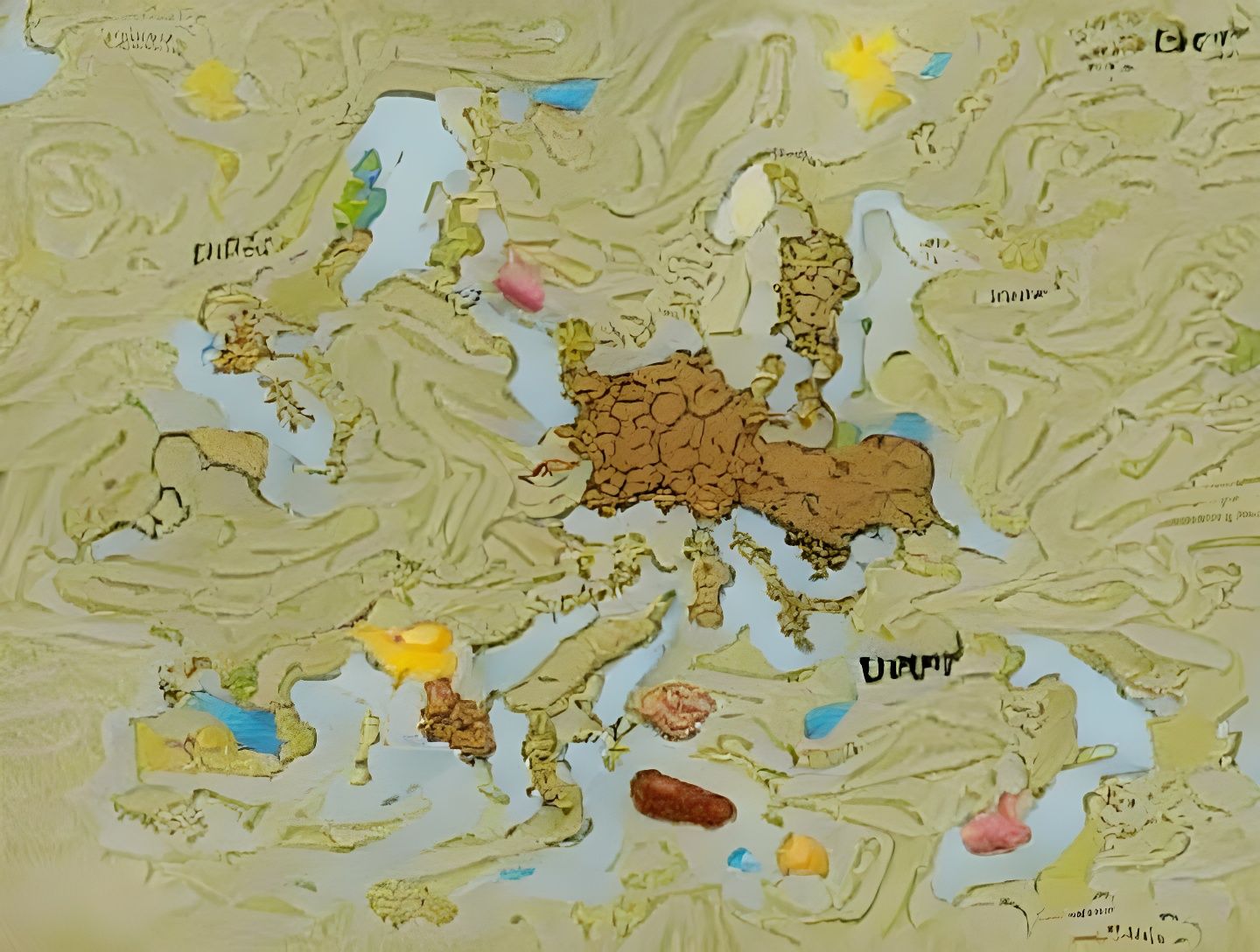 Detailed Map of Europe