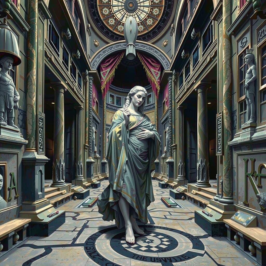 The Past Honored in Antique Style