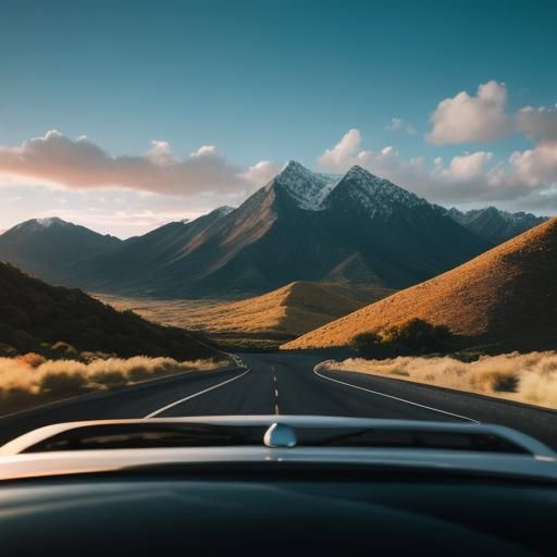 Car on Route 66: Professional Photography