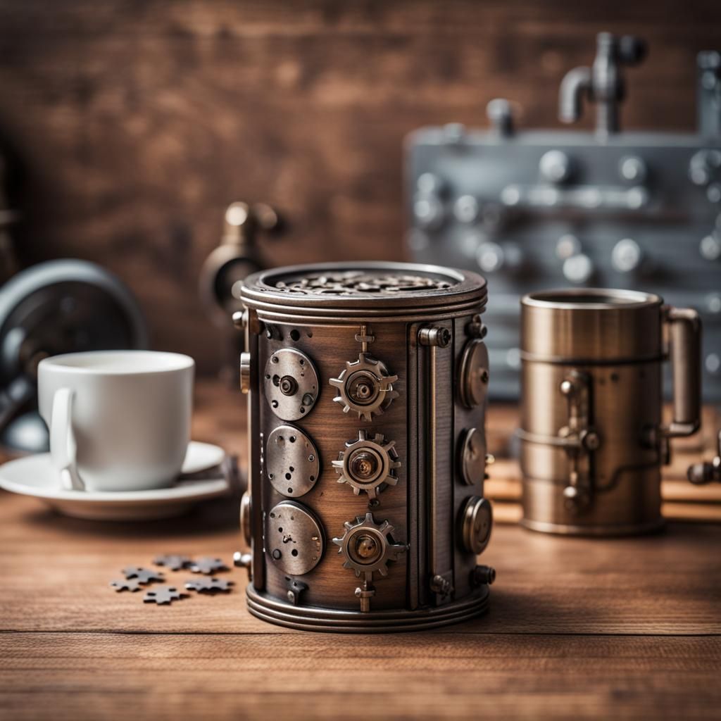 A cylindrical puzzle game.