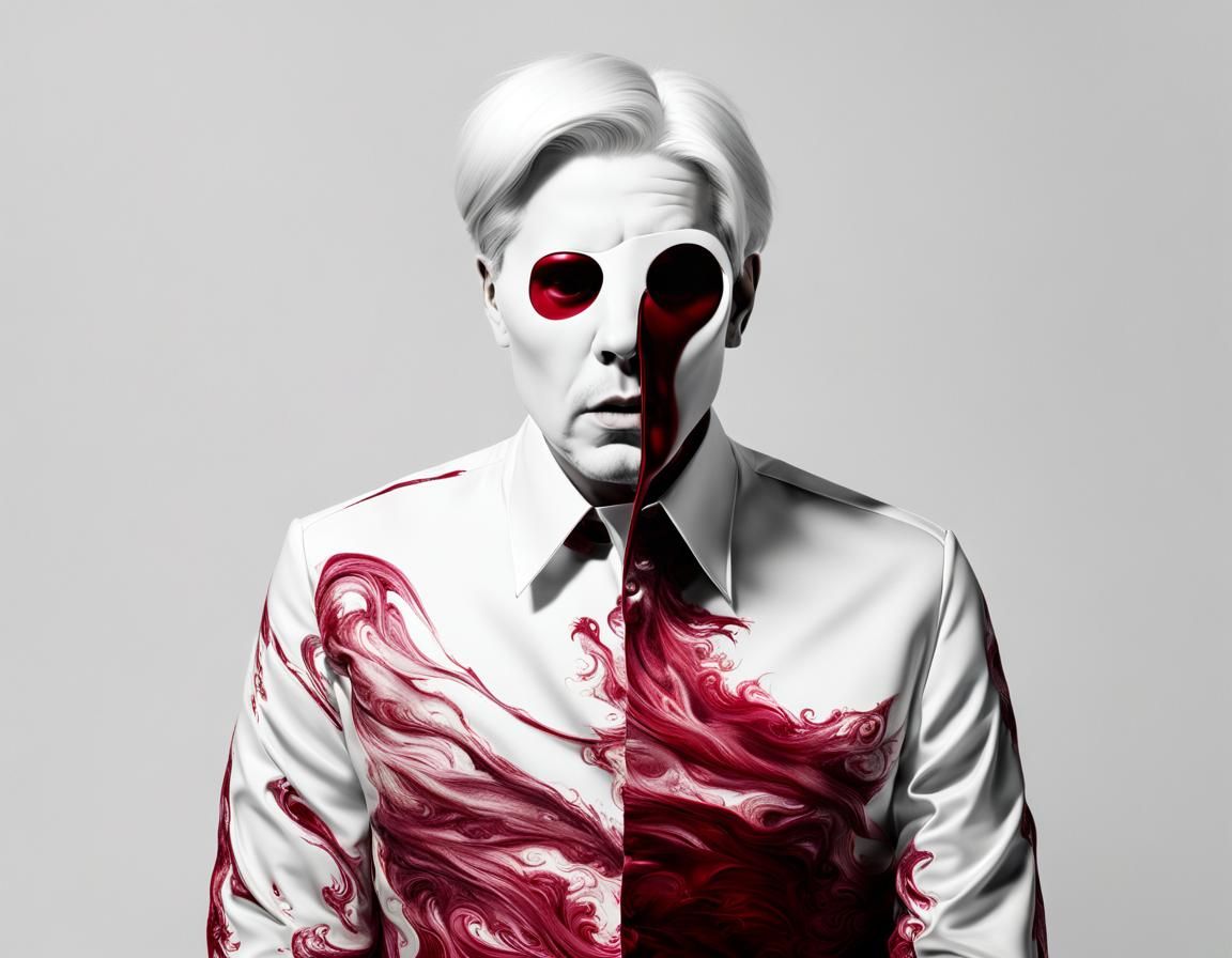 Warhol's Ghost in Style of Francis Bacon