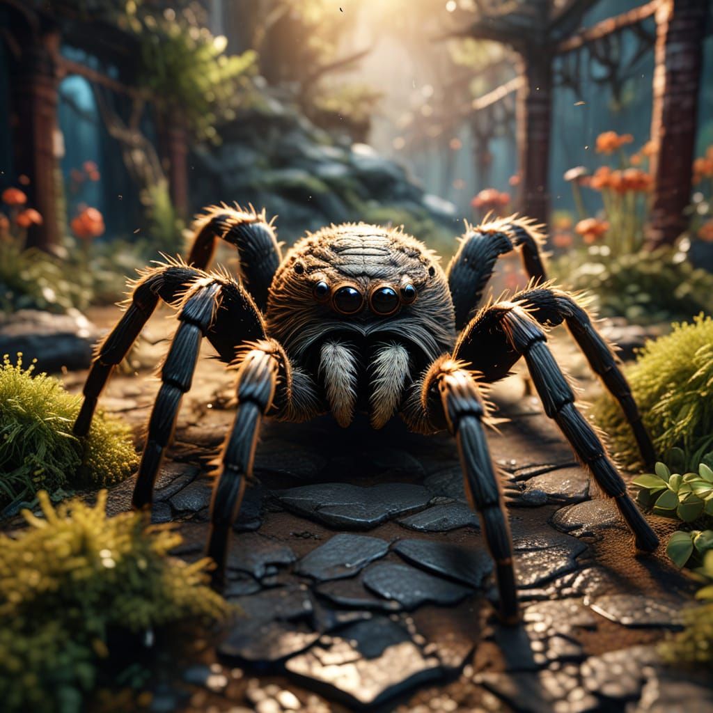 Tarantula Appreciation Day: Detailed Fantasy Concept Art