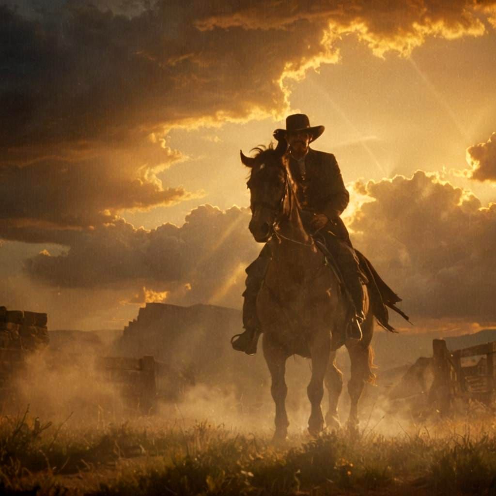 Wyatt Earp Enters Heaven