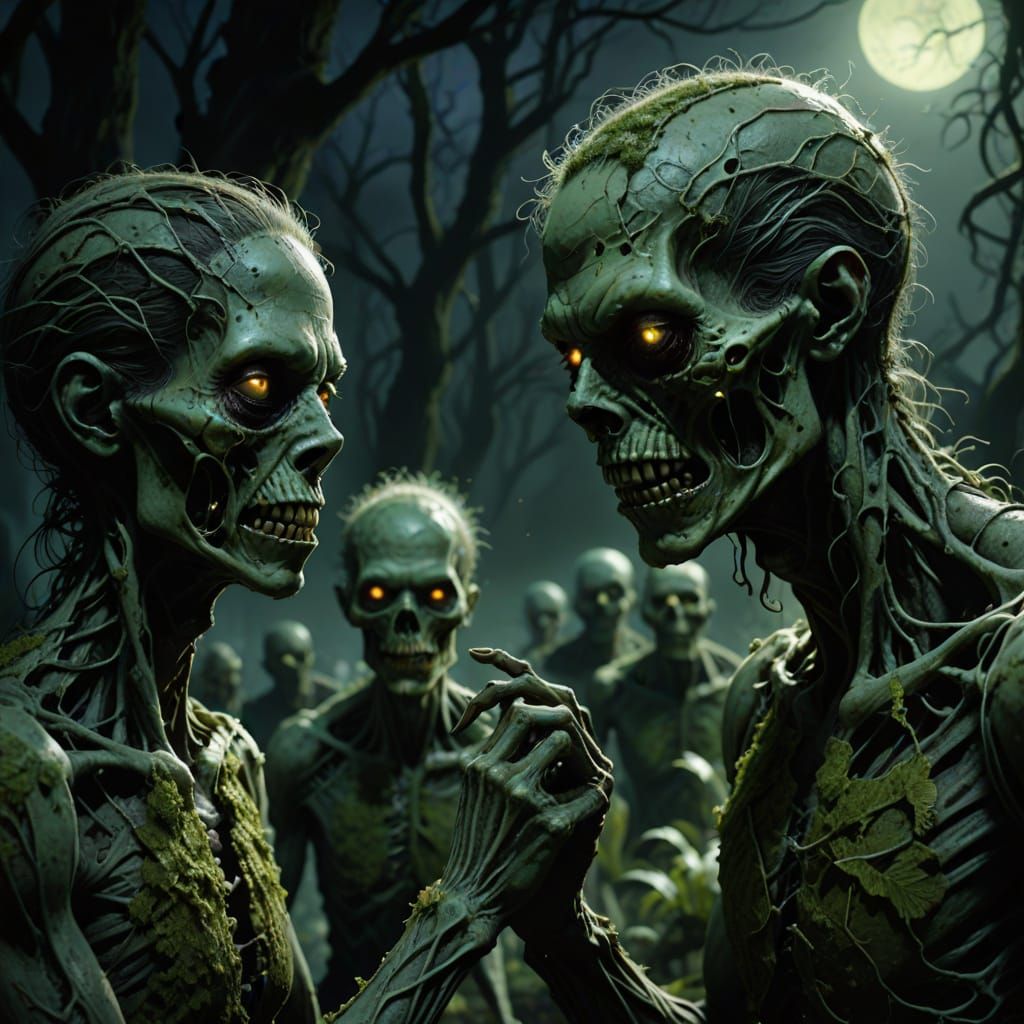 zombies splitting hairs