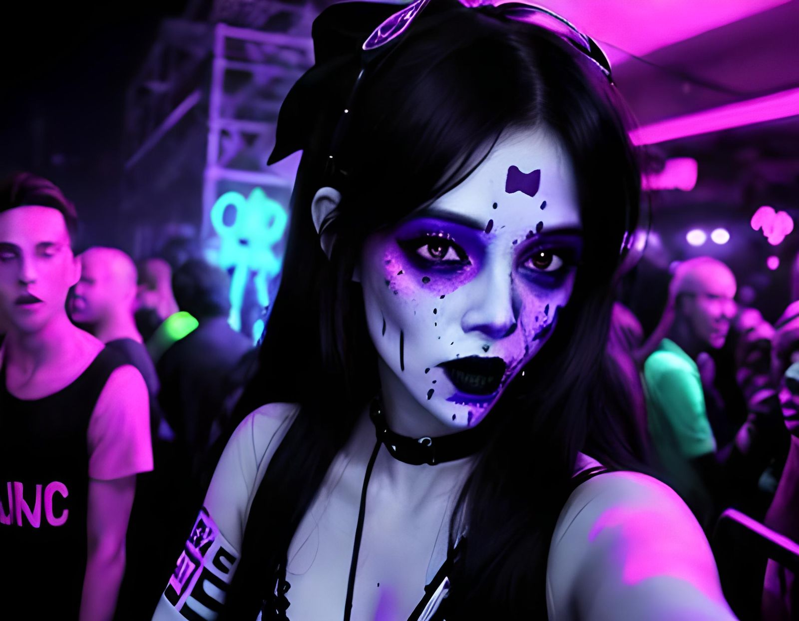 Living Dead Black Light Party