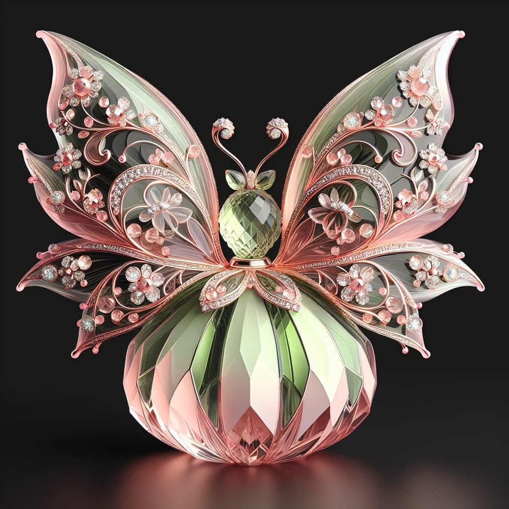 Butterfly Purfume Bottle