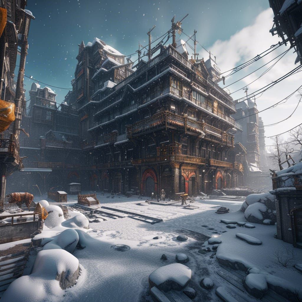 Snowy ❄️ place