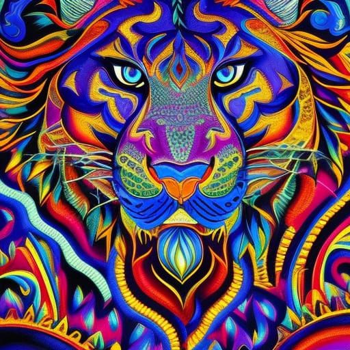 Panther and Tiger in Fiery Feng Shui