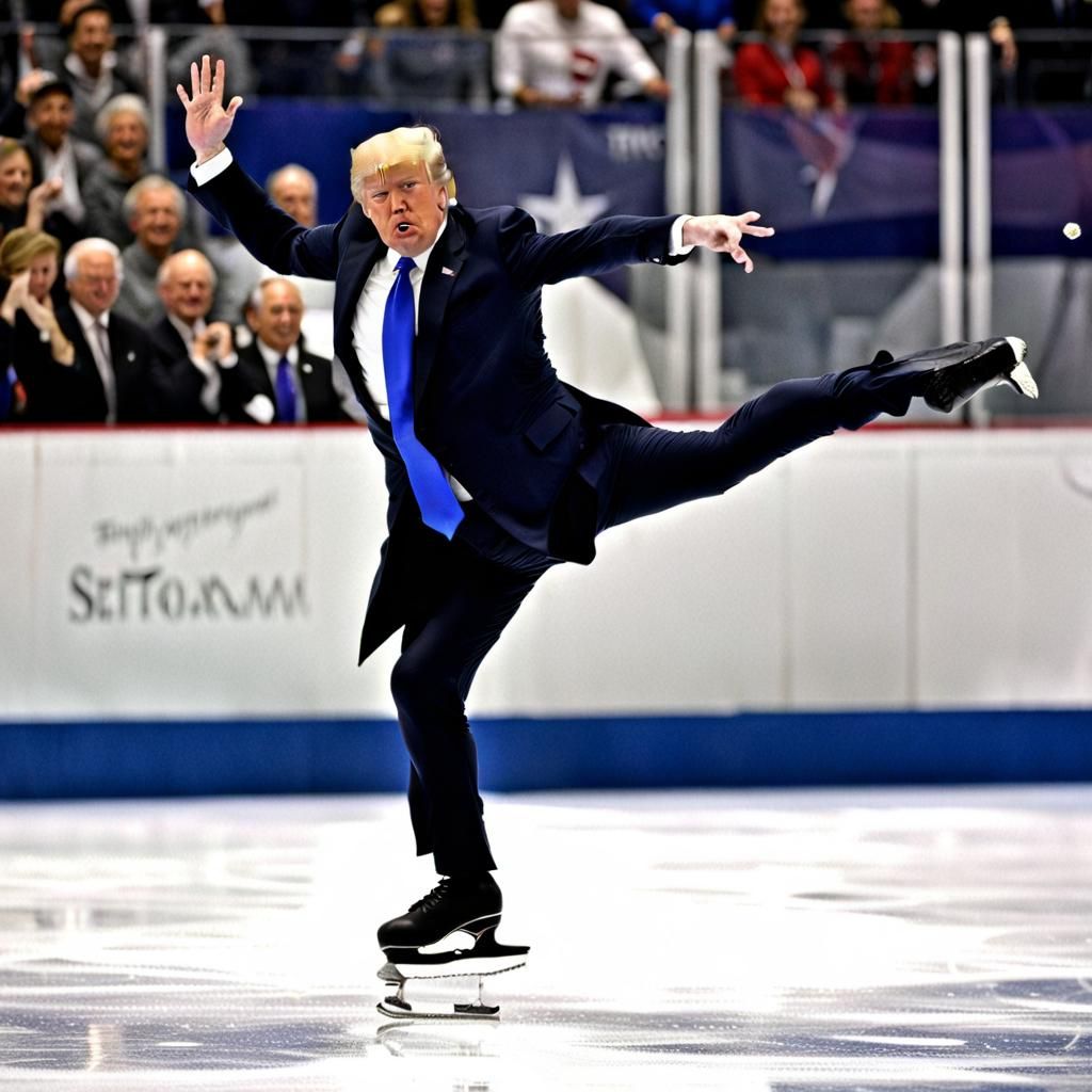 Donald Trump Figure Skating