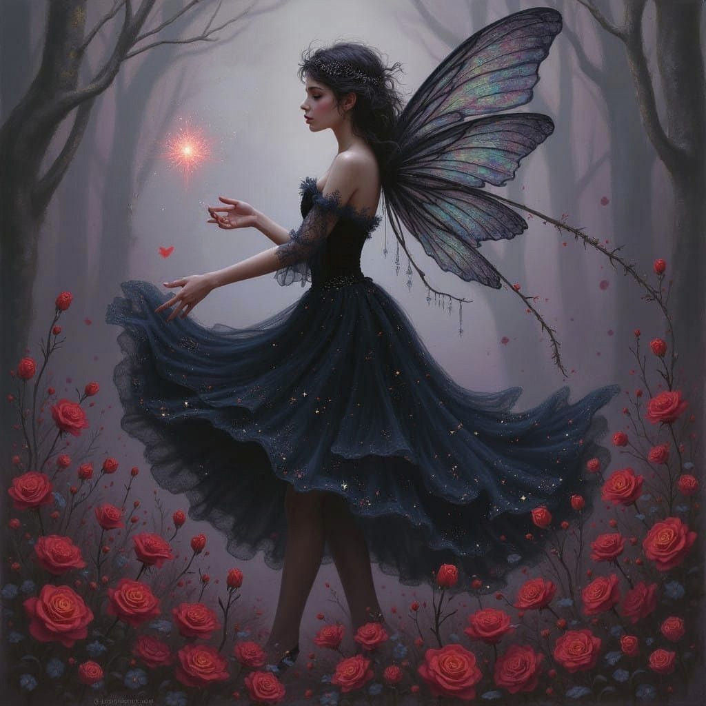 Fairy in Roses