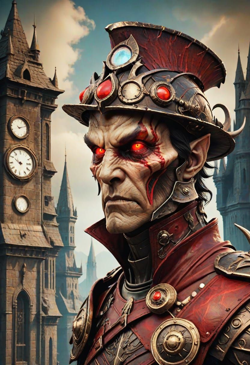 Ancient Shapeshifting Demon in Leather Armor