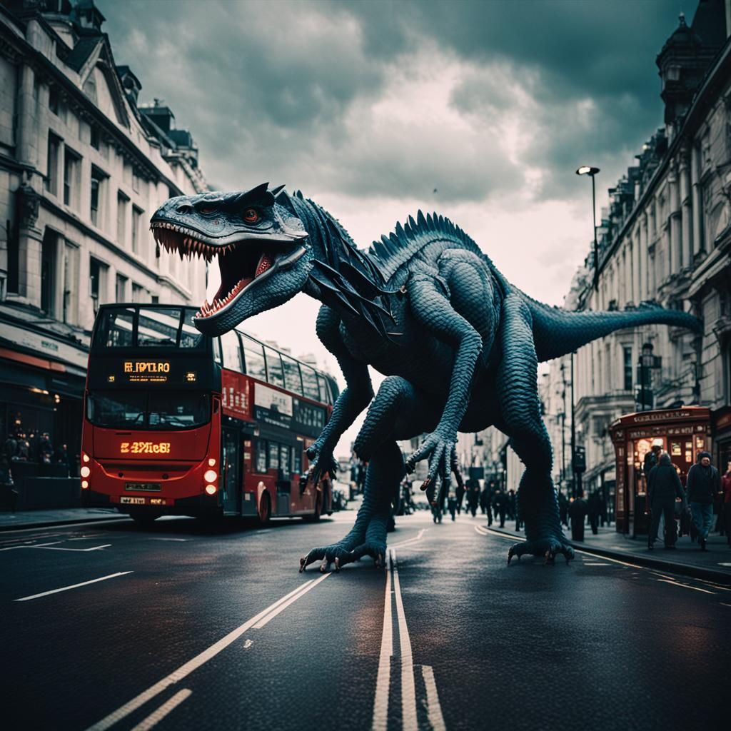 Yakusa in London: Cinematic Film Still