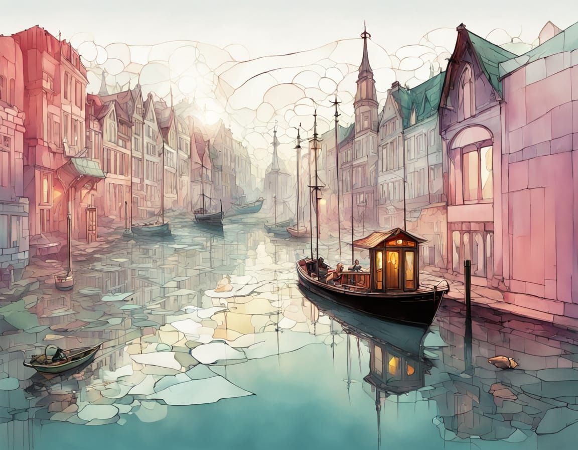 Stunning Stained Glass Masterpiece in Vibrant Colors