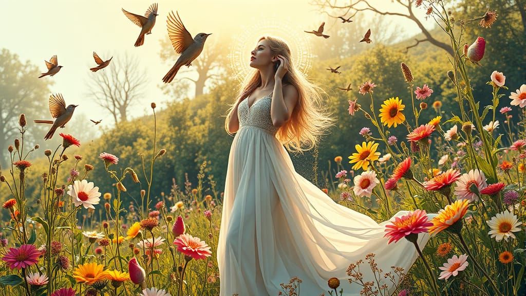 Prudence in Meadow: Spiritual Surrealism Meets Biology