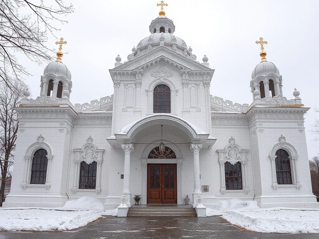 Byzantine Orthodox Temple in Worcester, Massachusetts