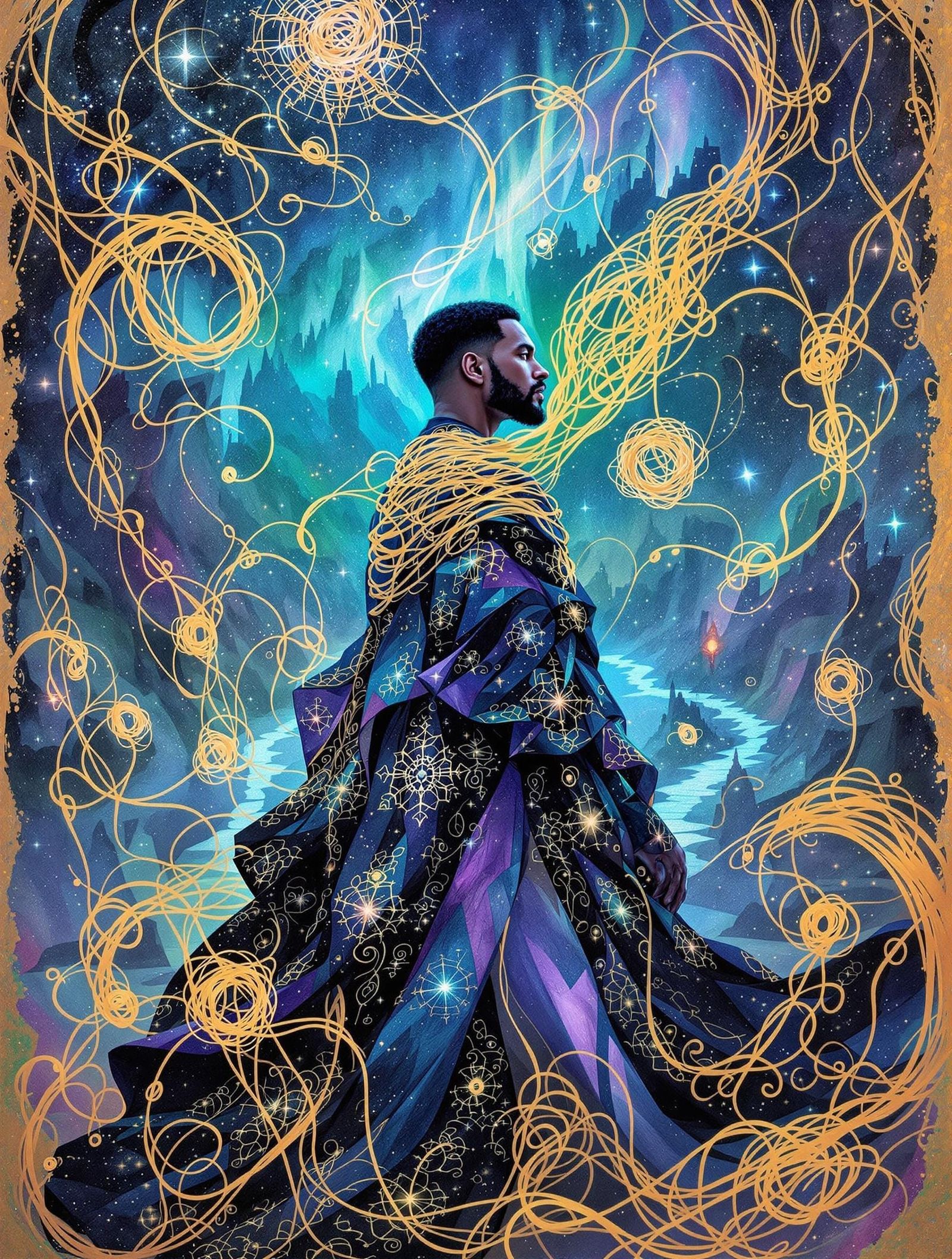 Will Smith as Spaghetti Wizard in Surreal Venice