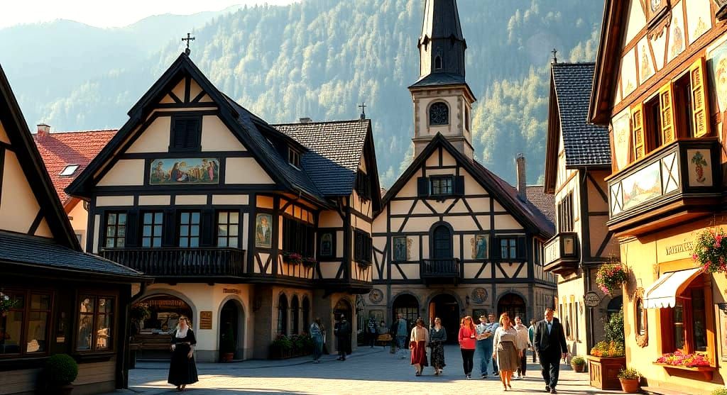 Bavarian Sunday in Oberammergau