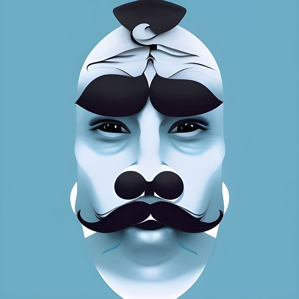 Grandmaster with a mustache