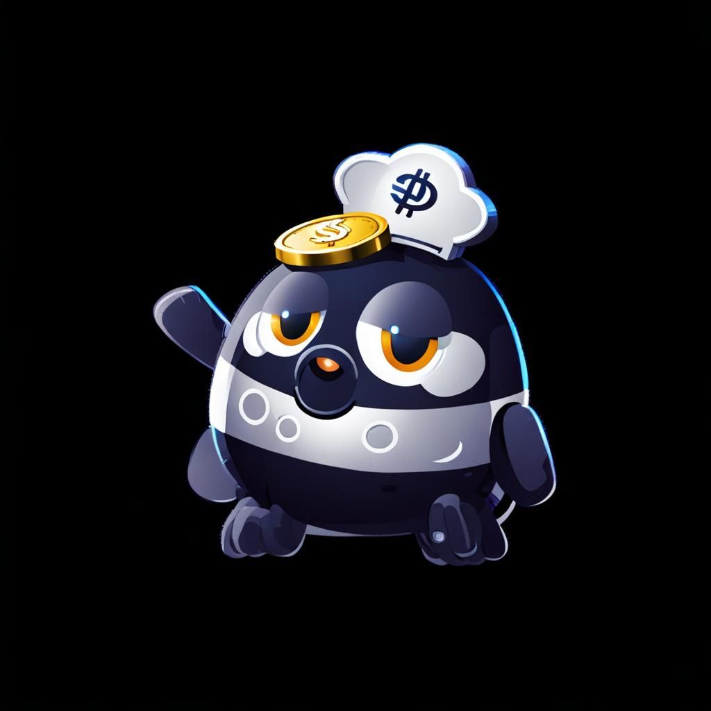 Digital Money Concept Art