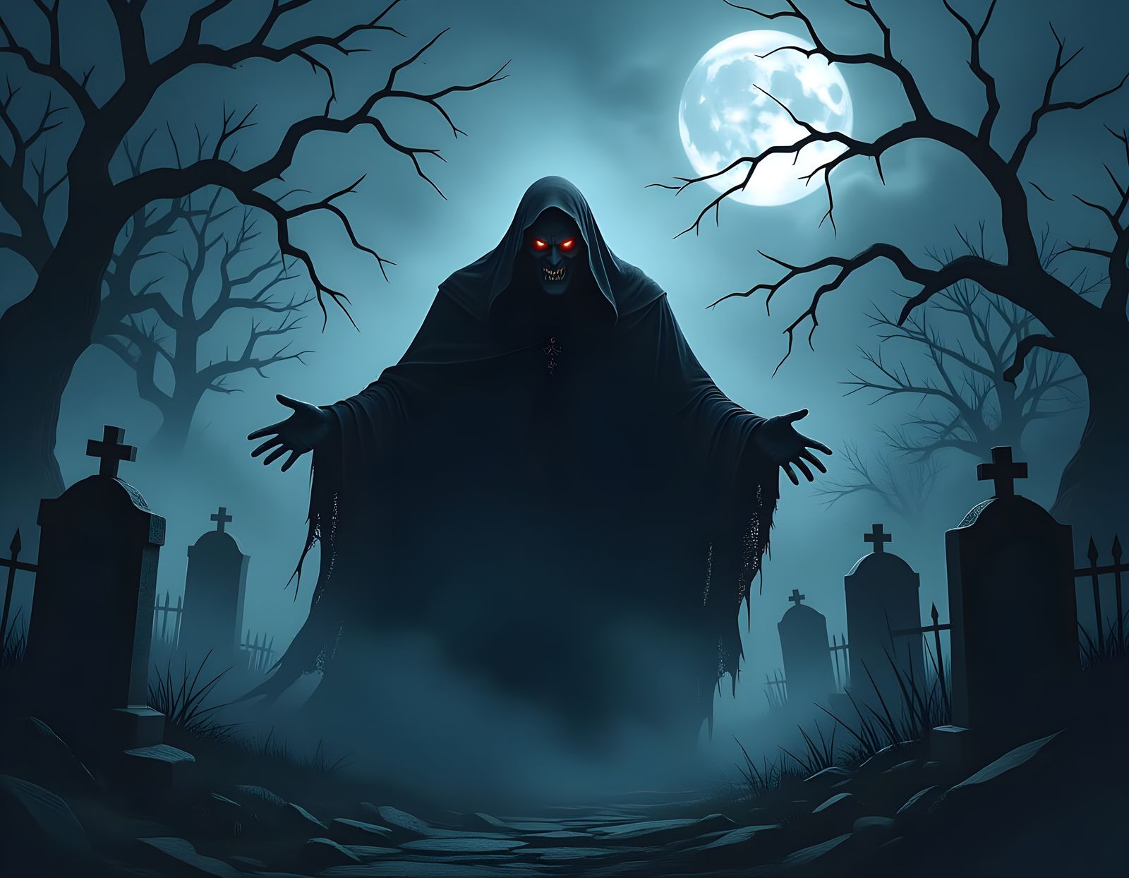 Vampire Folklore: Undead Creature Feeding on Life Essence