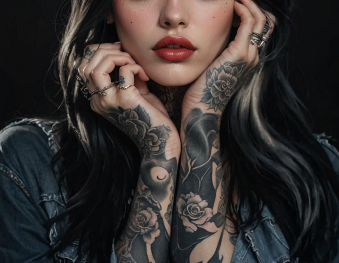 Tattoo girl