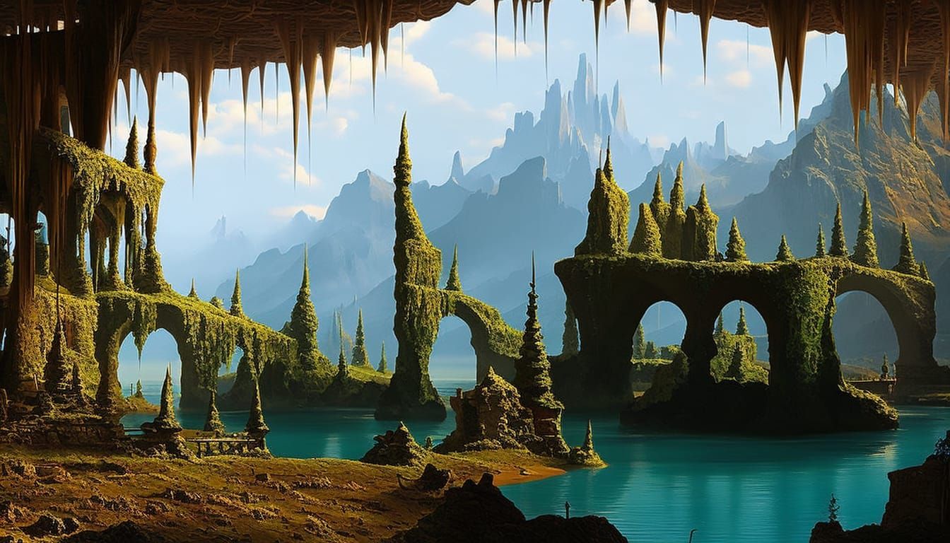Wild Surreal Landscape