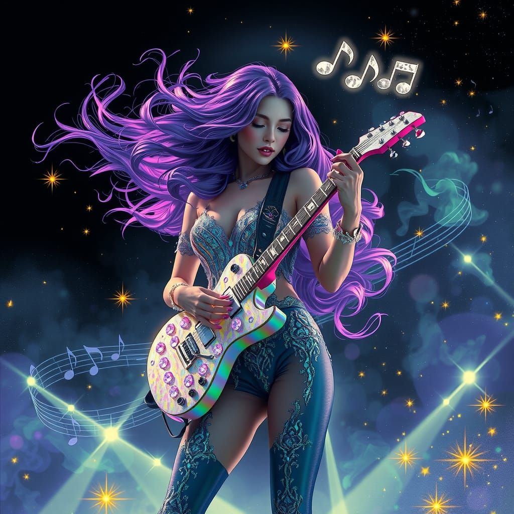 Enchanted Rockstar Performs with Celestial Melody