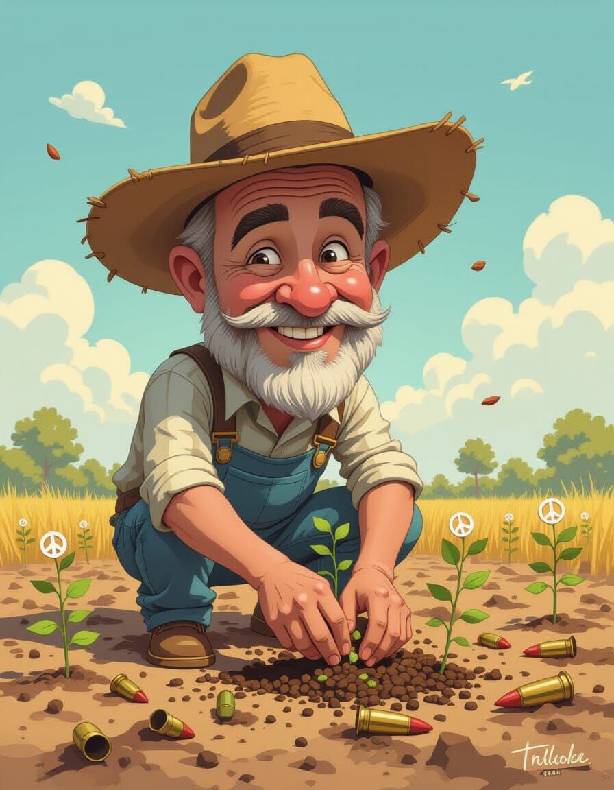 sowing seeds of Peace