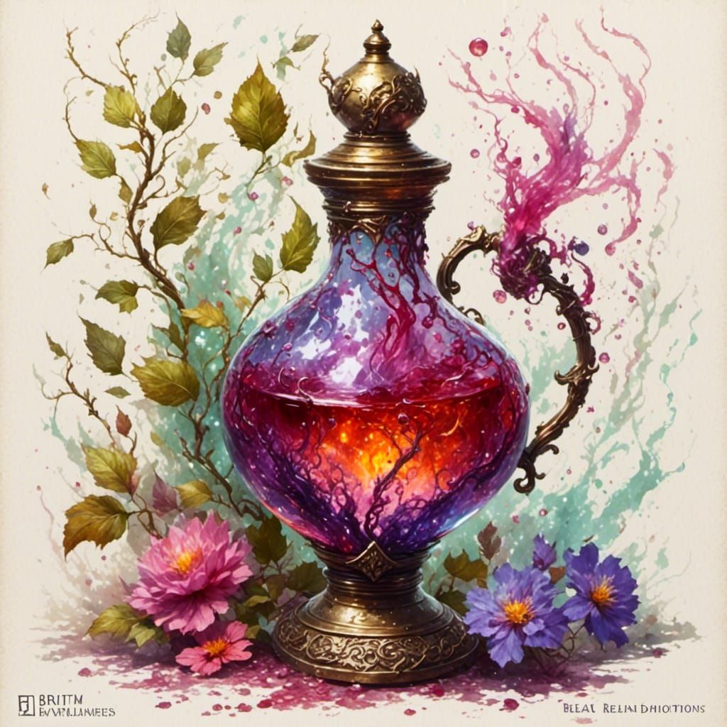 Enchanted Elixir in Whimsical Wonderland