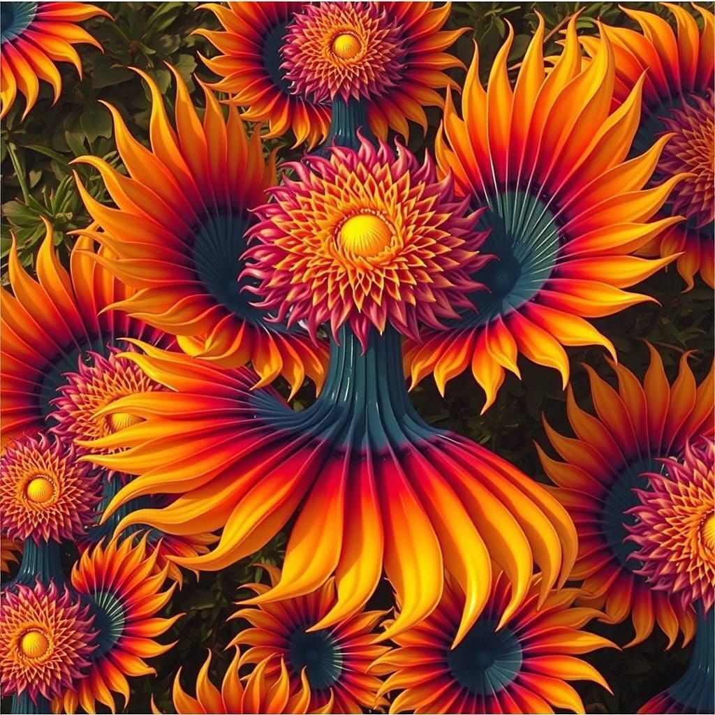 Yellow Dress Sculpture Inspired by the Garden of Earthly Del...