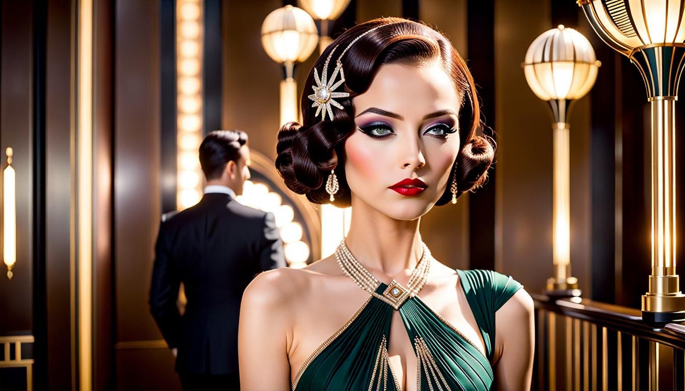 Explore the timeless elegance of Art Deco in today's theme