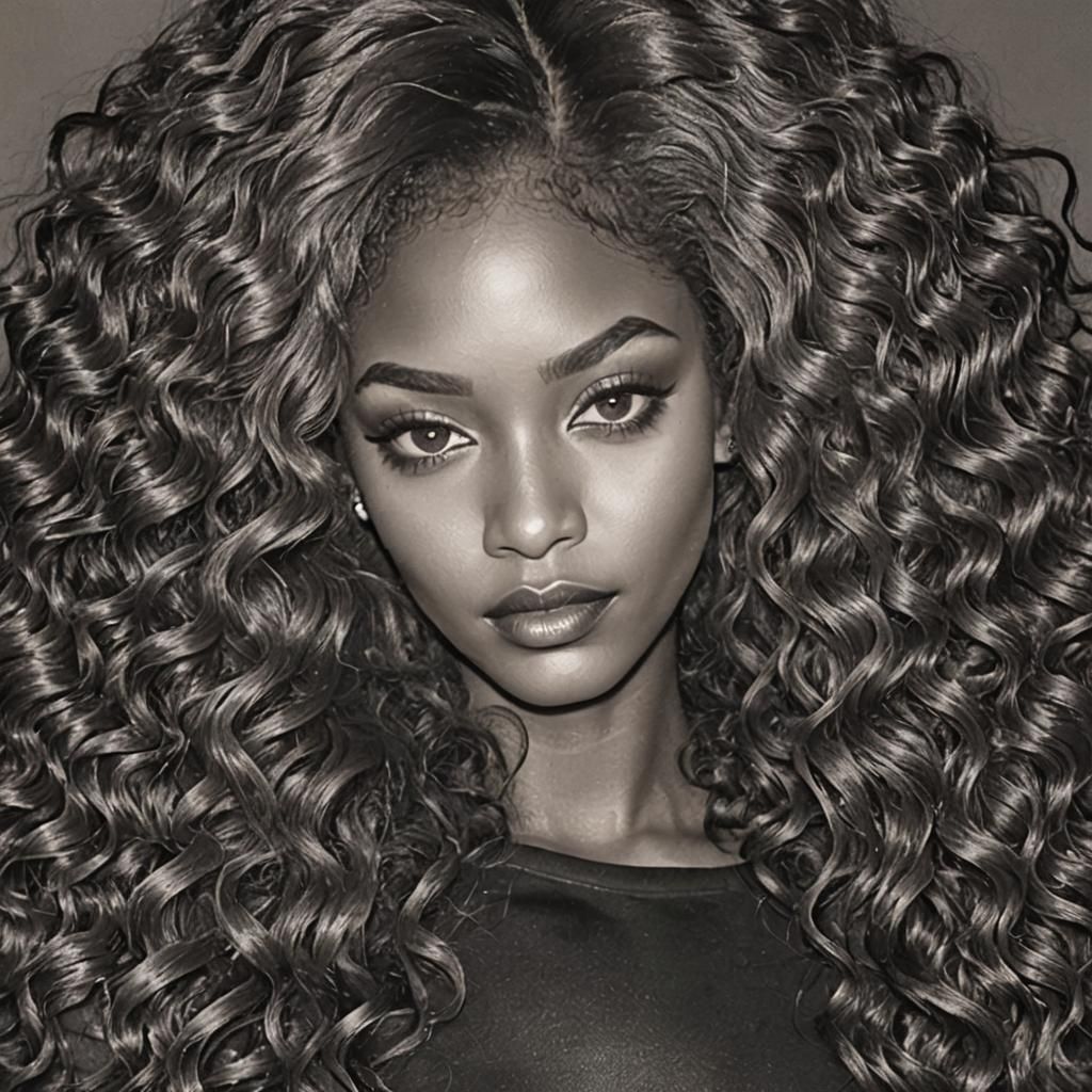 Sensual Odalisque in Opulent Silk Robes