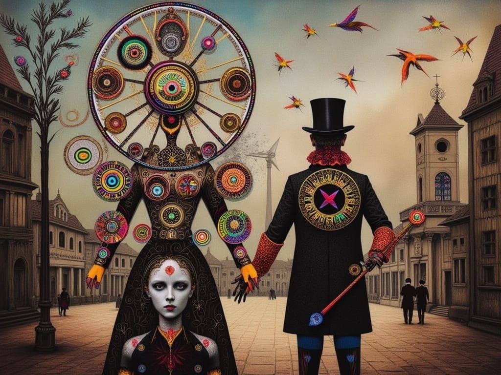 Steampunk Victorian Realm of Mechanical Marvels