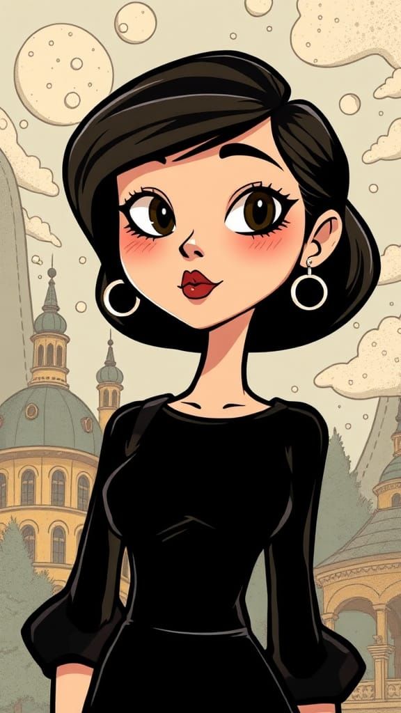 Cartoon  Alexandra Daddario