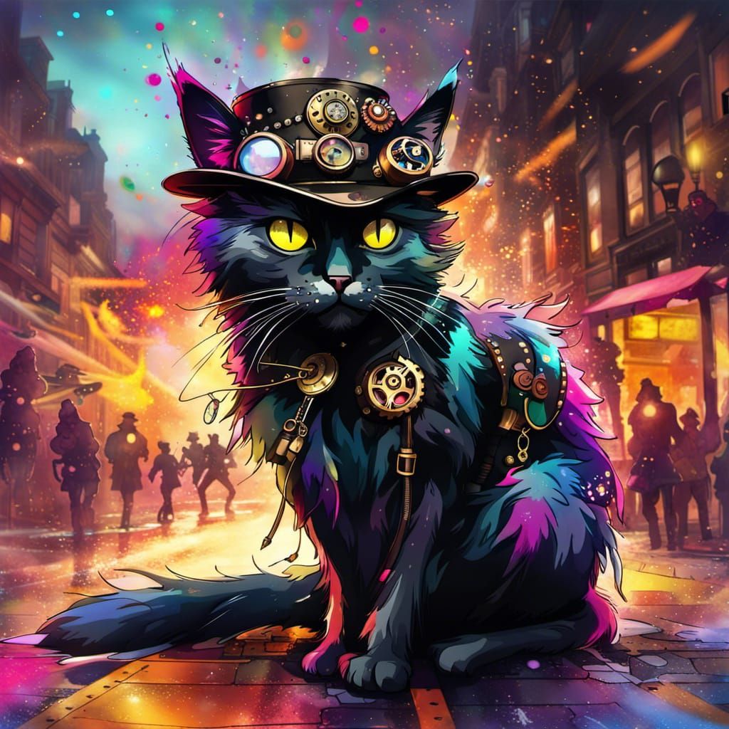 Steampunk Kitty