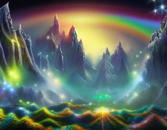 Glimmering Mountains