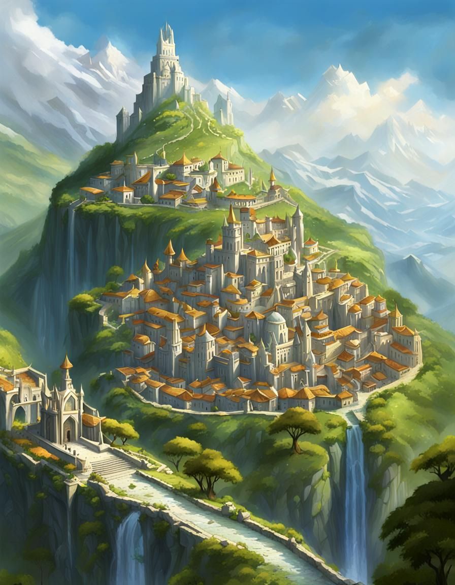 Tirion upon Túna was a beautiful city of the Elves in Aman, ...