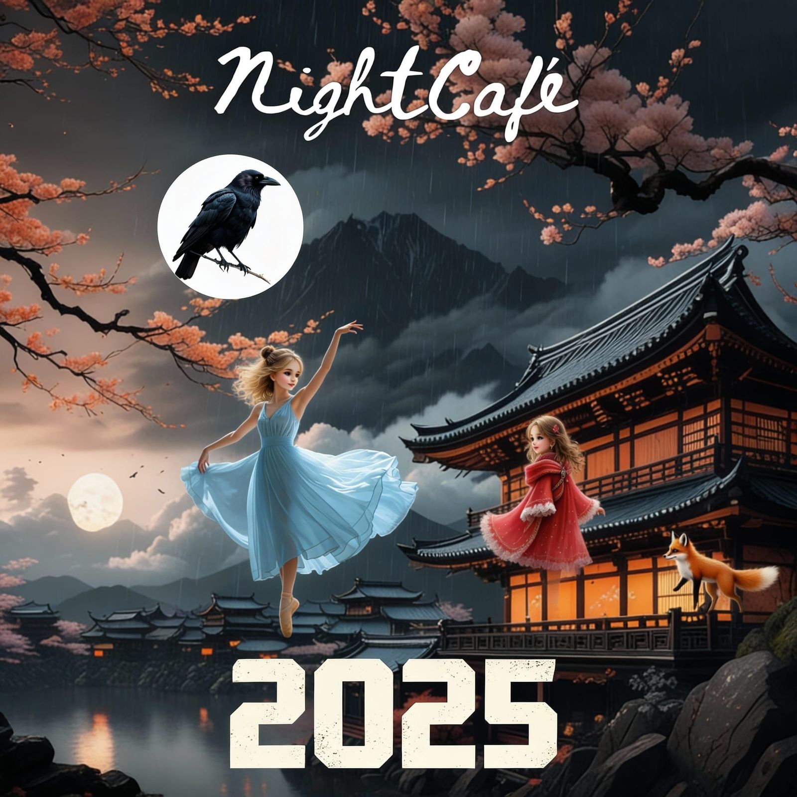 AI Art Collage: NightCafe Creations of 2025