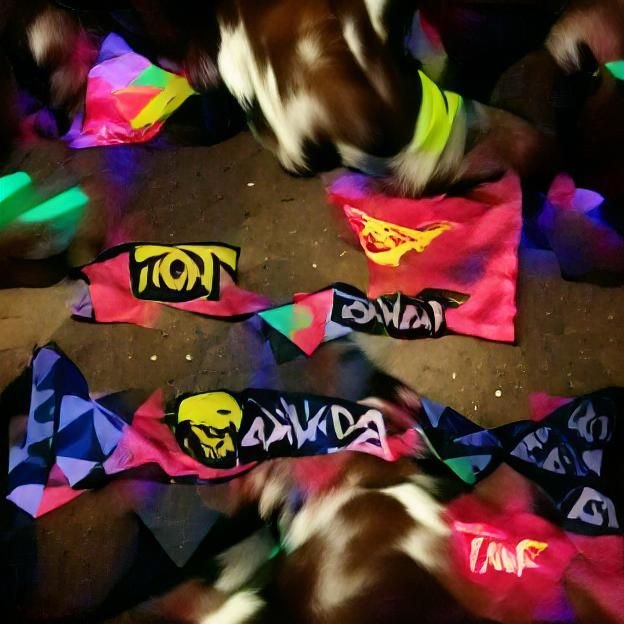 Tonka Truck at a Neon Rave