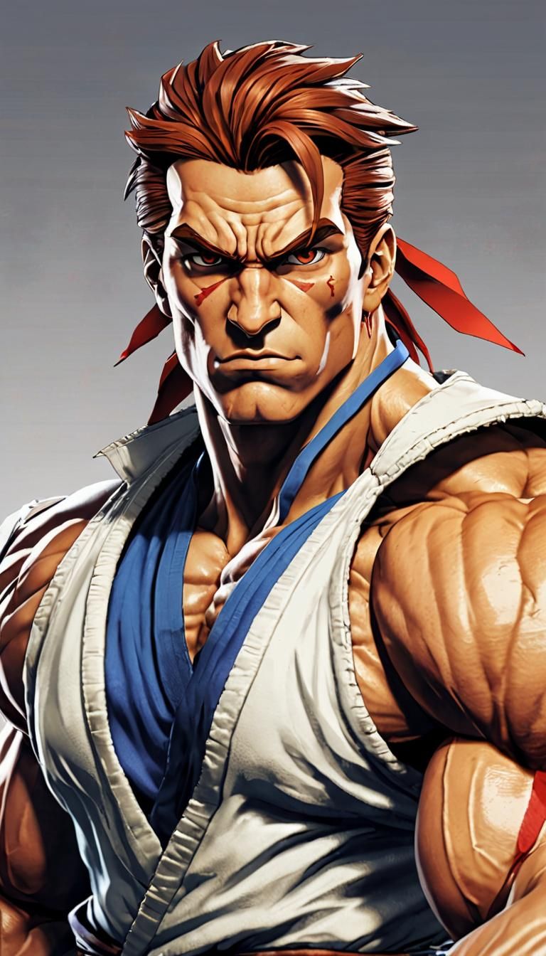 Portrait in 16 bits of vega character of fighting videogame ...