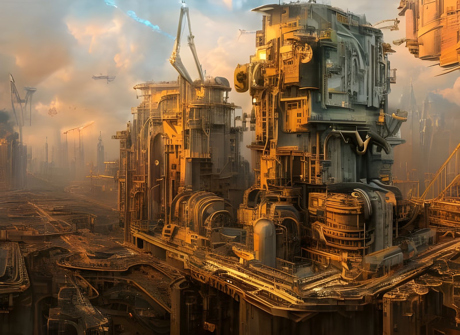 Deconstruction of Human Consciousness in Industrial Style