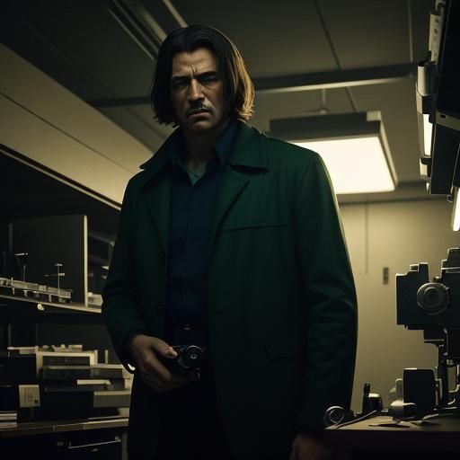 Film Noir Scanner in Atmospheric Lab