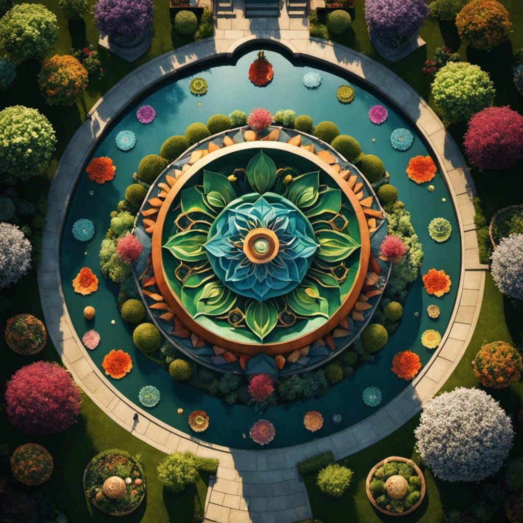 mandala garden